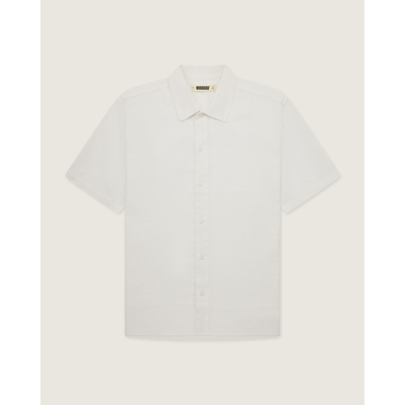 WBBanks Linen Shirt – Off White XXS