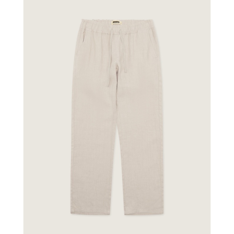 WBEik Linen Pant – Sand XXS