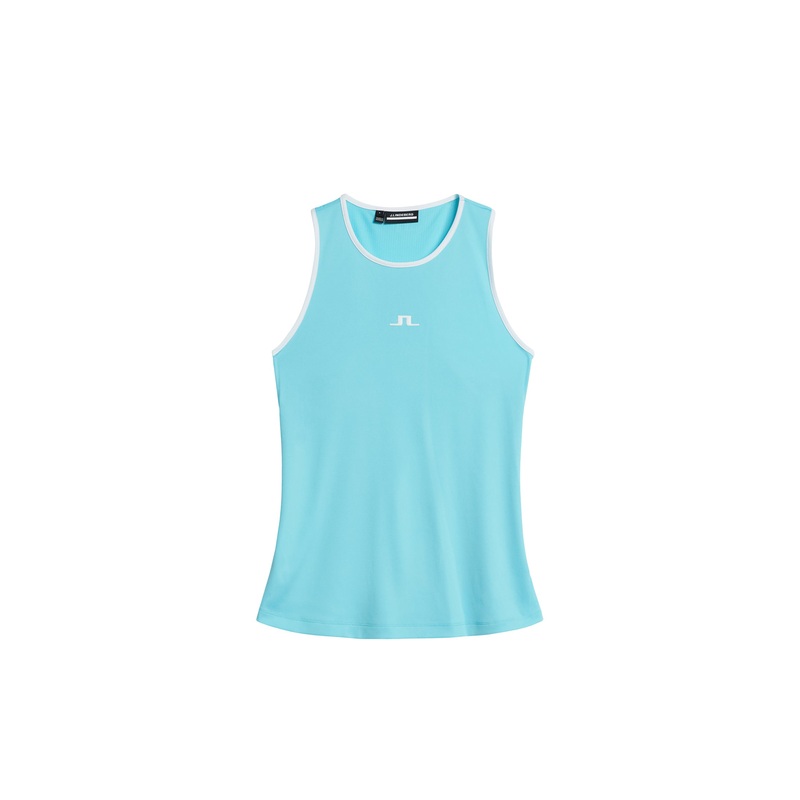 Delia Tank Top / Blue Curacao Blue Curacao L