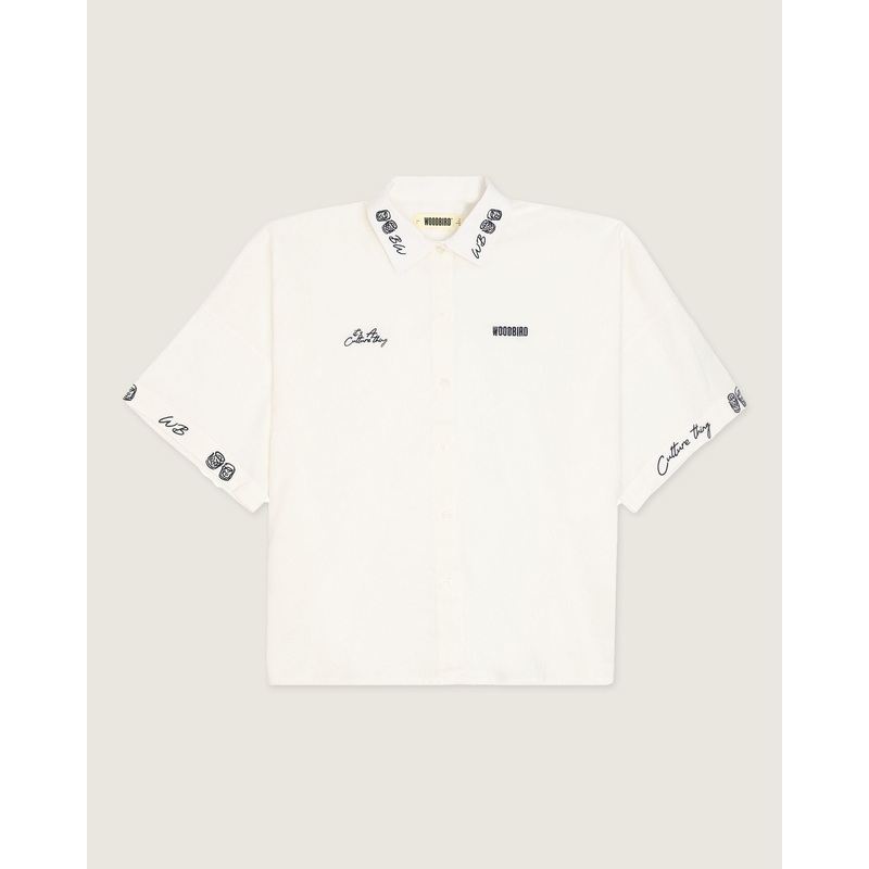 WBLuna Embroid Shirt – Off White XS