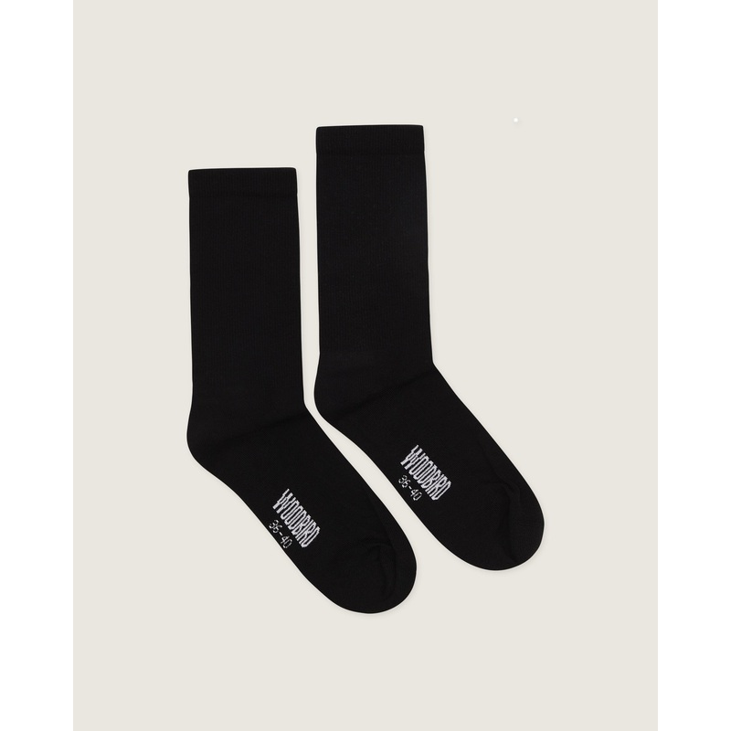 WBTennis Socks 2 pack – Black 36-40