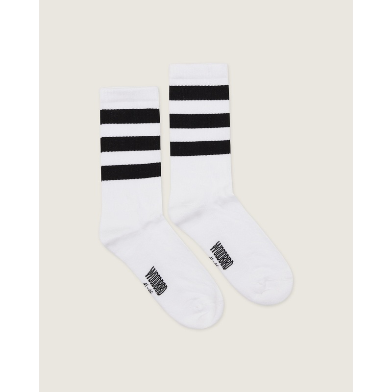 WBTennis Socks 2 pack – White-Black 36-40