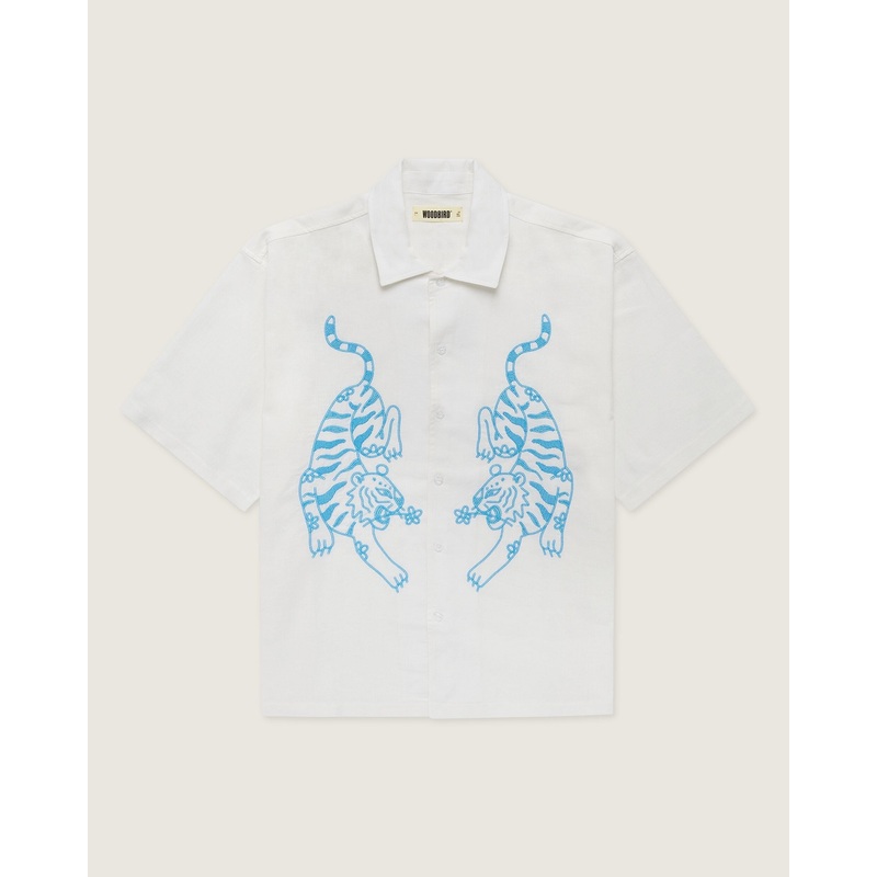 WBBanks Tiger Shirt – Off White XS