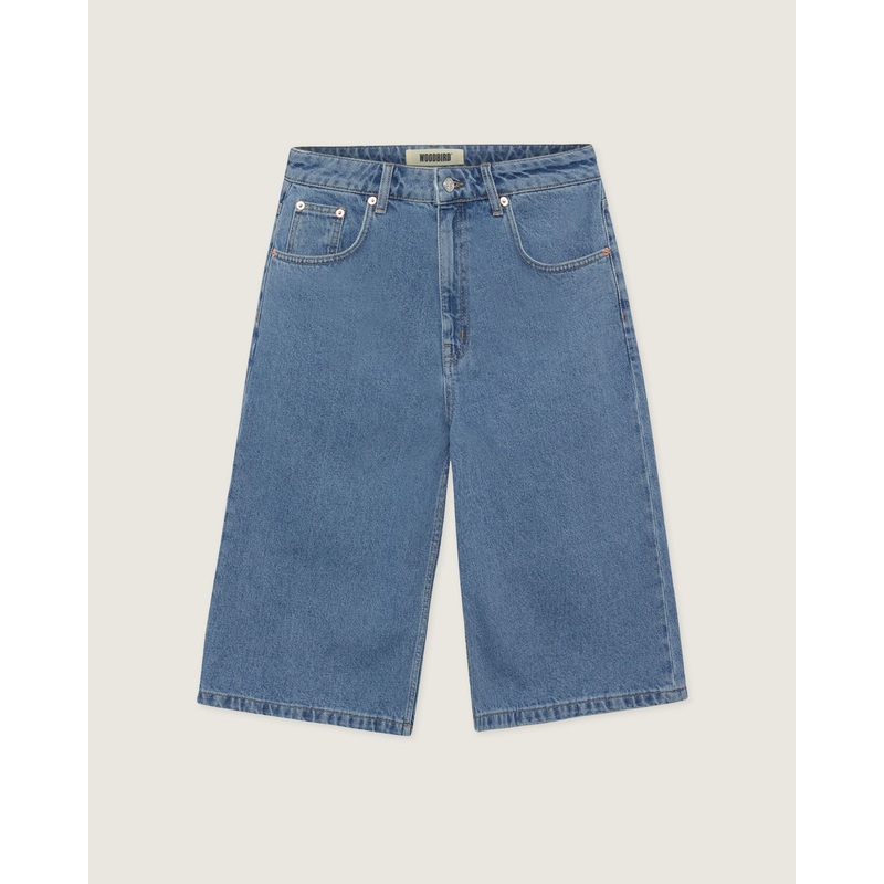 WBShan Stone Wash Shorts – Stone Blue 24 / Free