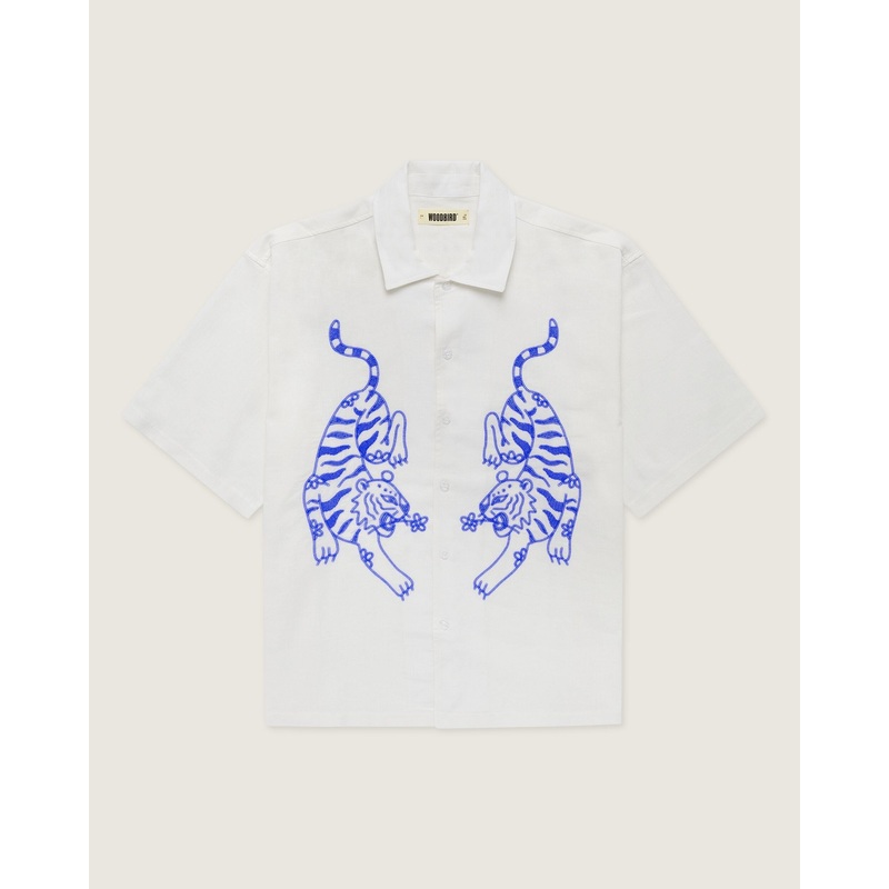 WBWang Tiger Shirt – Off White XS