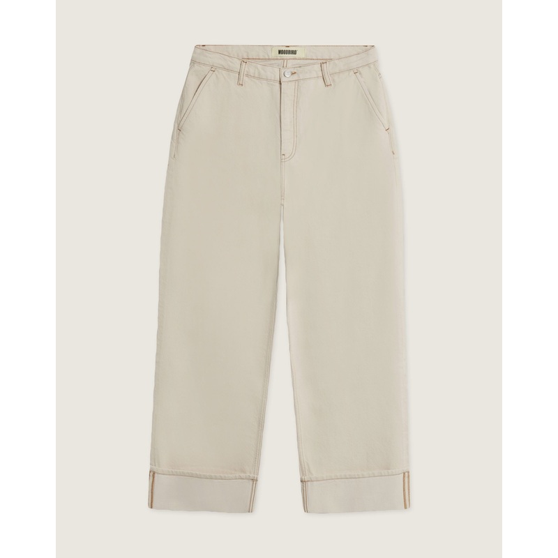 WBNoel Fold Jeans – Off White 24 / 31