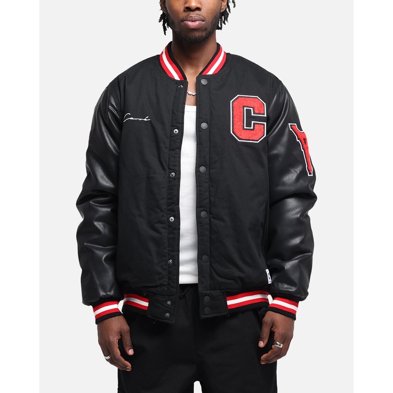 Carre MVP Varsity Jacket Black/Red XS