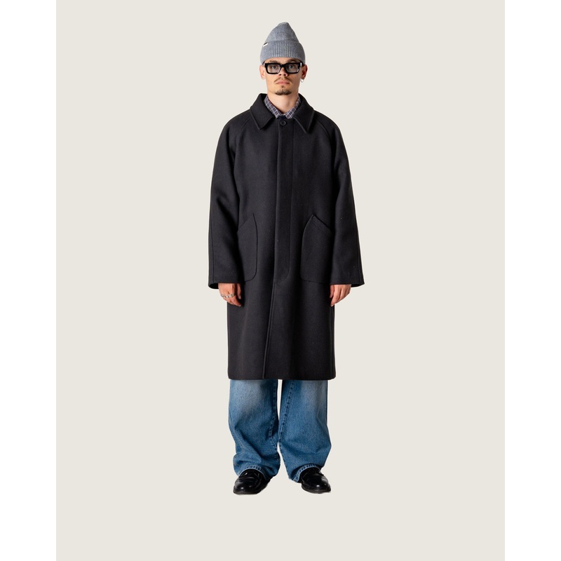 WBBergt Wool Coat – Black XS