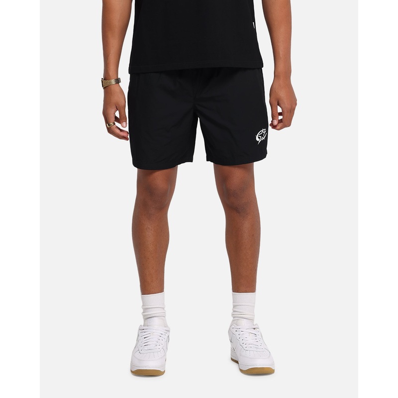 Carre C-Star Line Beach Shorts Black XS