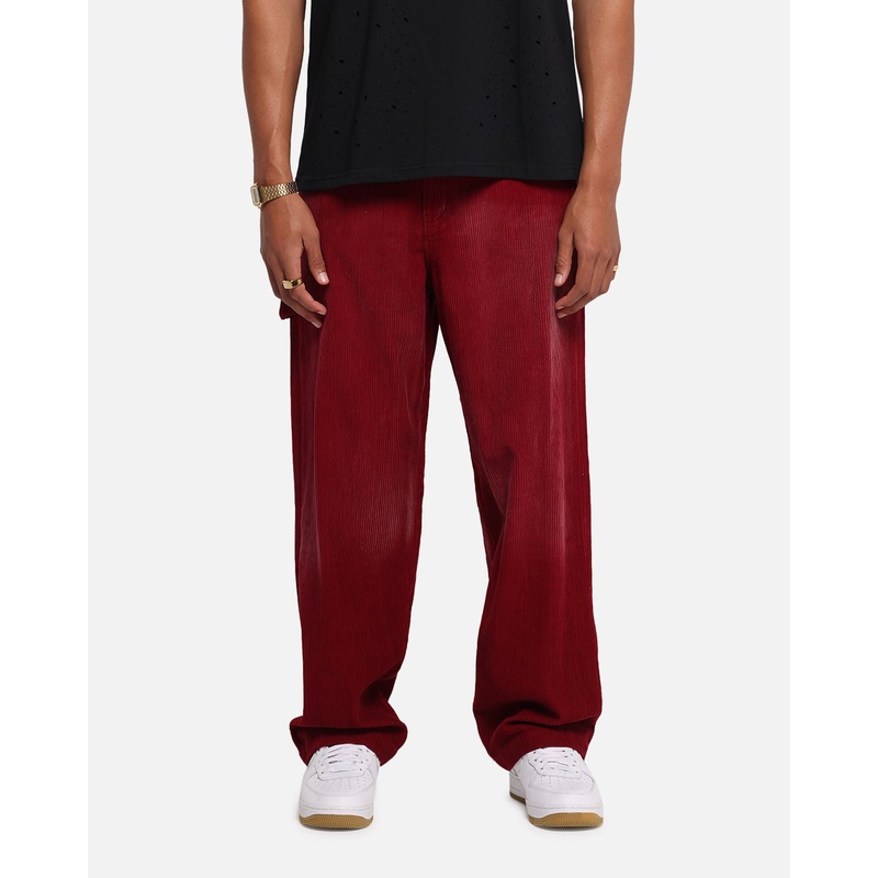 XXIII Corduroy Wash Pants Burgundy 28