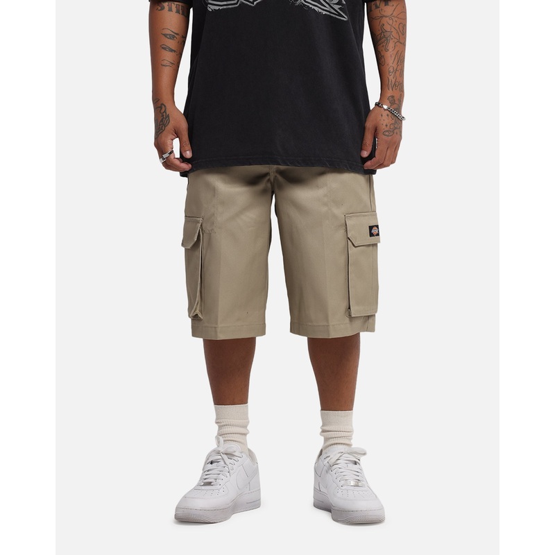 Dickies 131 Slim Straight Cargo Shorts Khaki 28