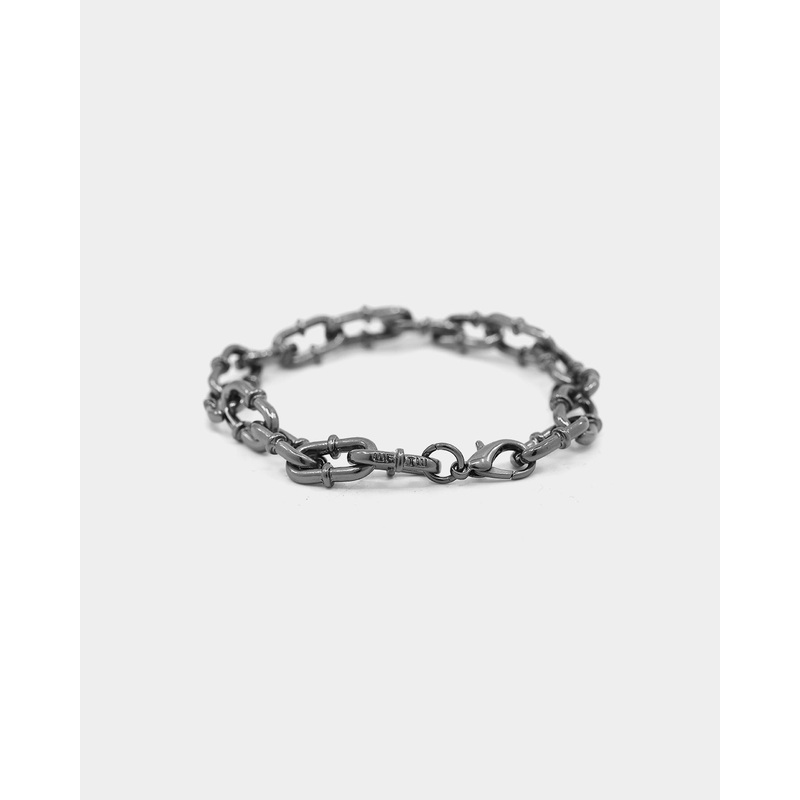 Wild for the Weekend Playing with Fire Chain Bracelet Gunmetal ONE