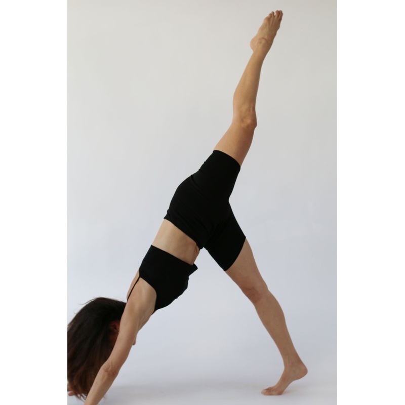 BIKER SHORT Black Extra Small