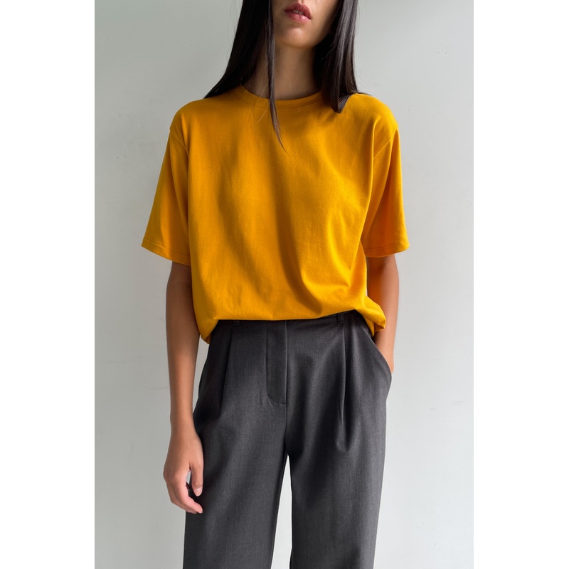 BASIC T-SHIRT Pumpkin Small