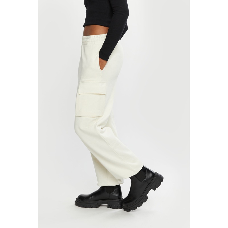 CARGO JOGGERS Cream Double Extra Small