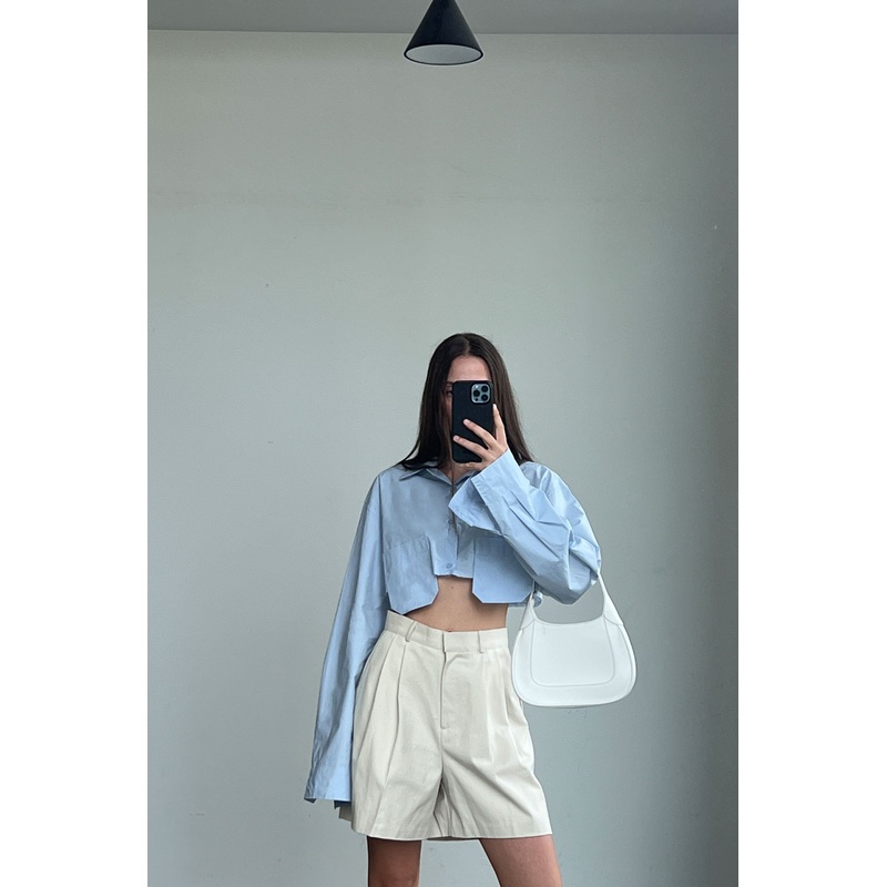 TAILORED SHORT Beige Small