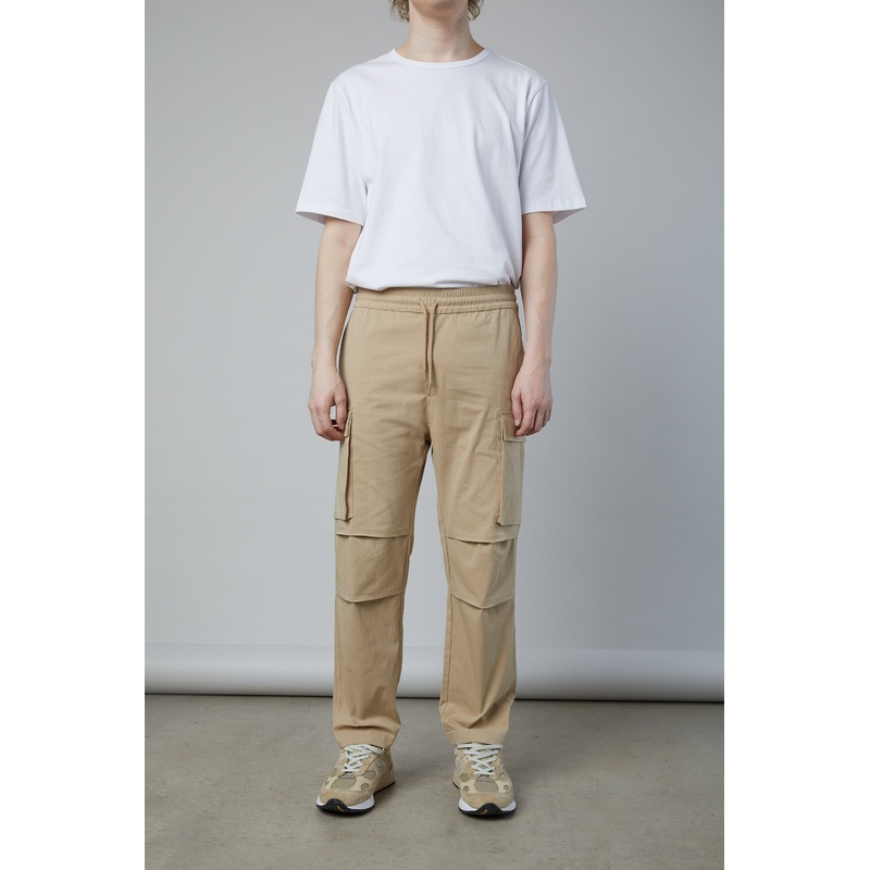 CARGO PANTS Dark Beige Extra Small