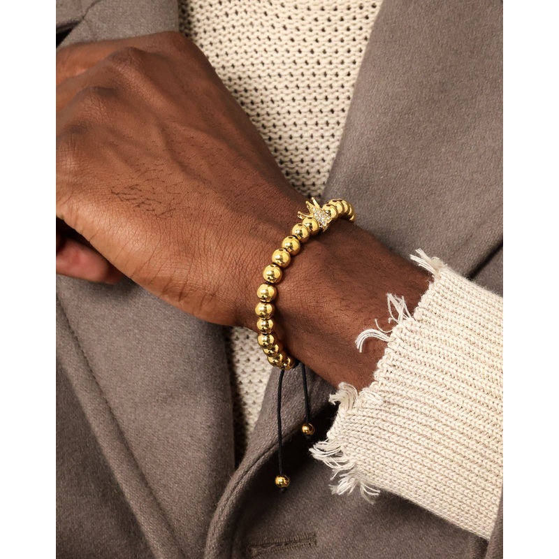 Saint Morta Crown Bracelet Gold ONE