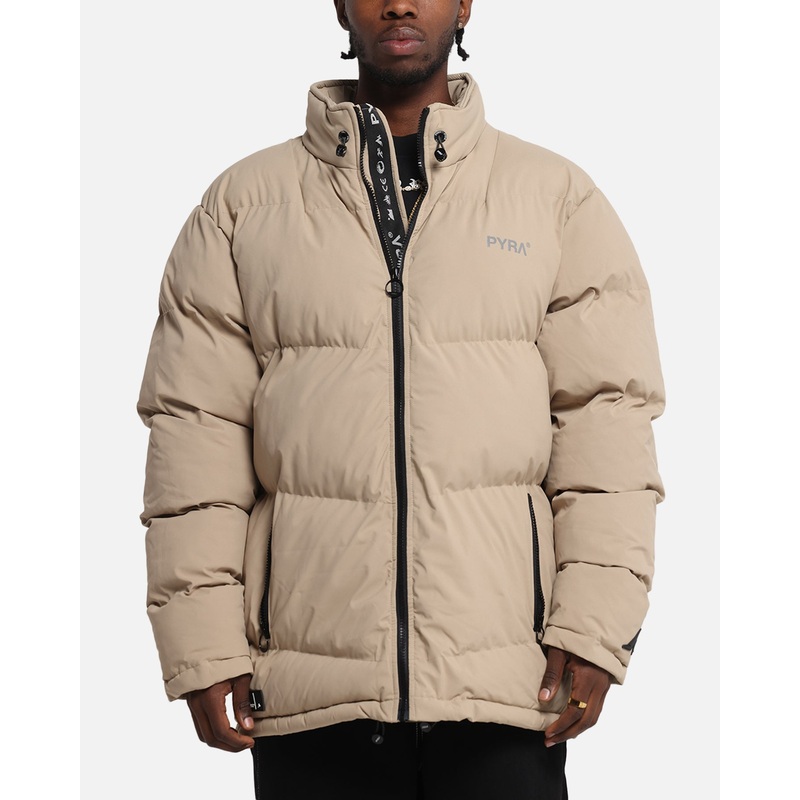 Pyra Padded Puffa Jacket Natural XS
