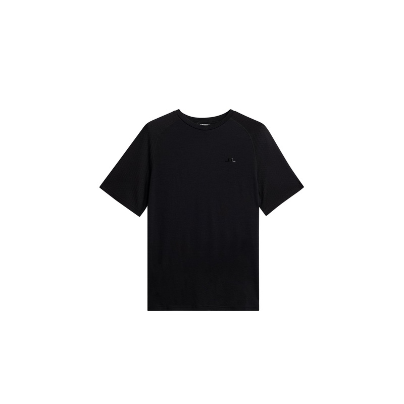 Brent Wool T-shirt / Black Black L
