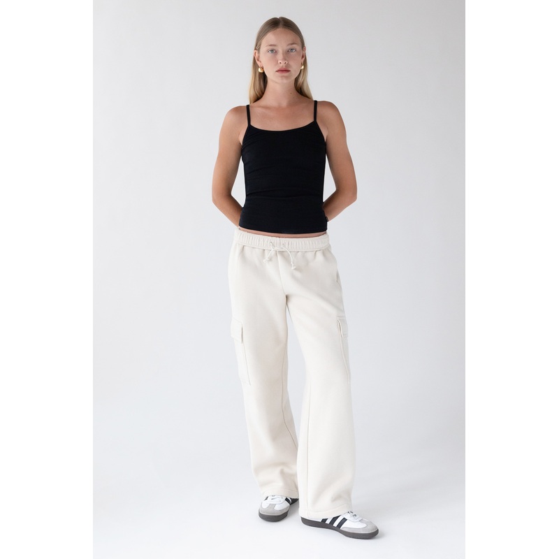 CARGO SWEATPANT Birch Double Extra Small