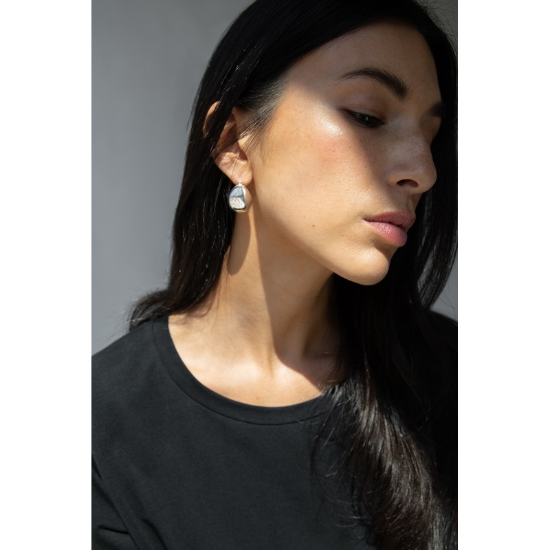 DOME HUGGIE HOOP Gold One Size