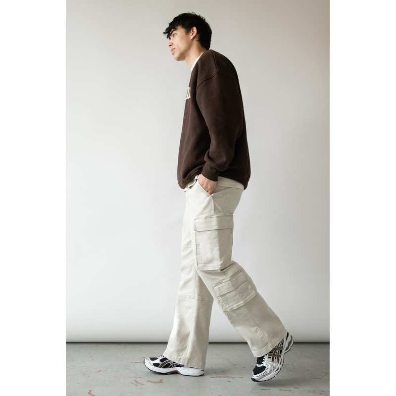 TWILL CARGO PANT Seashell 28