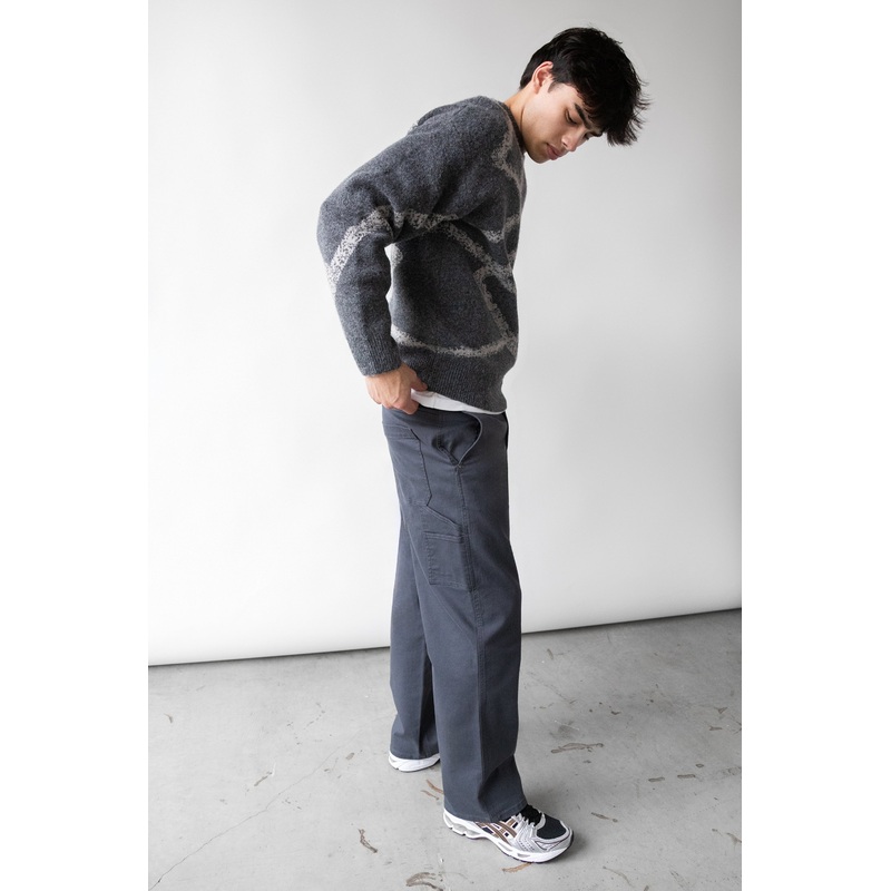TWILL CARPENTER PANT ASPHALT 28