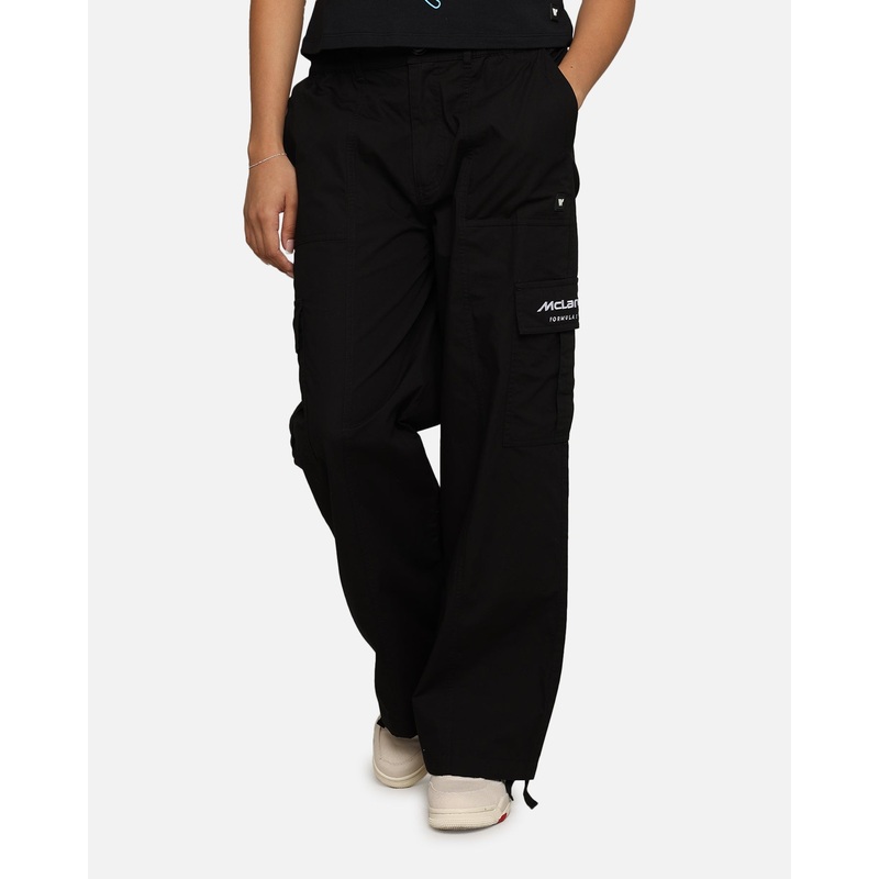 We Are The Wild Collective X McLaren Women’s Cargo Pants Black 0