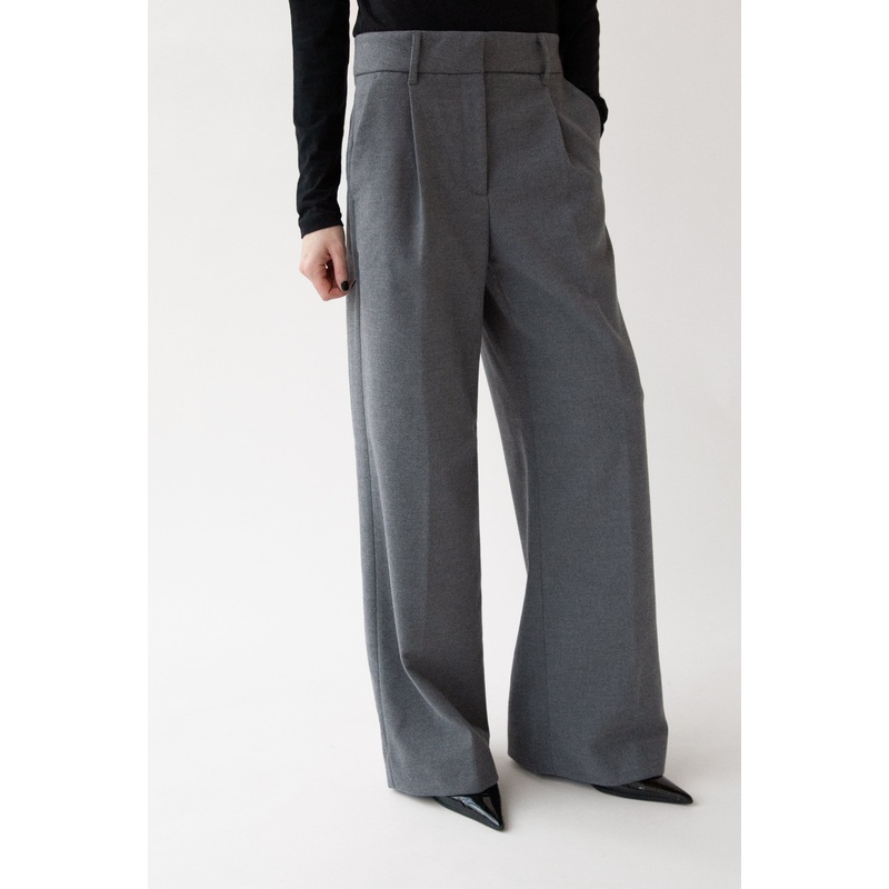 WIDE LEG TROUSER Turkish Coffee 0