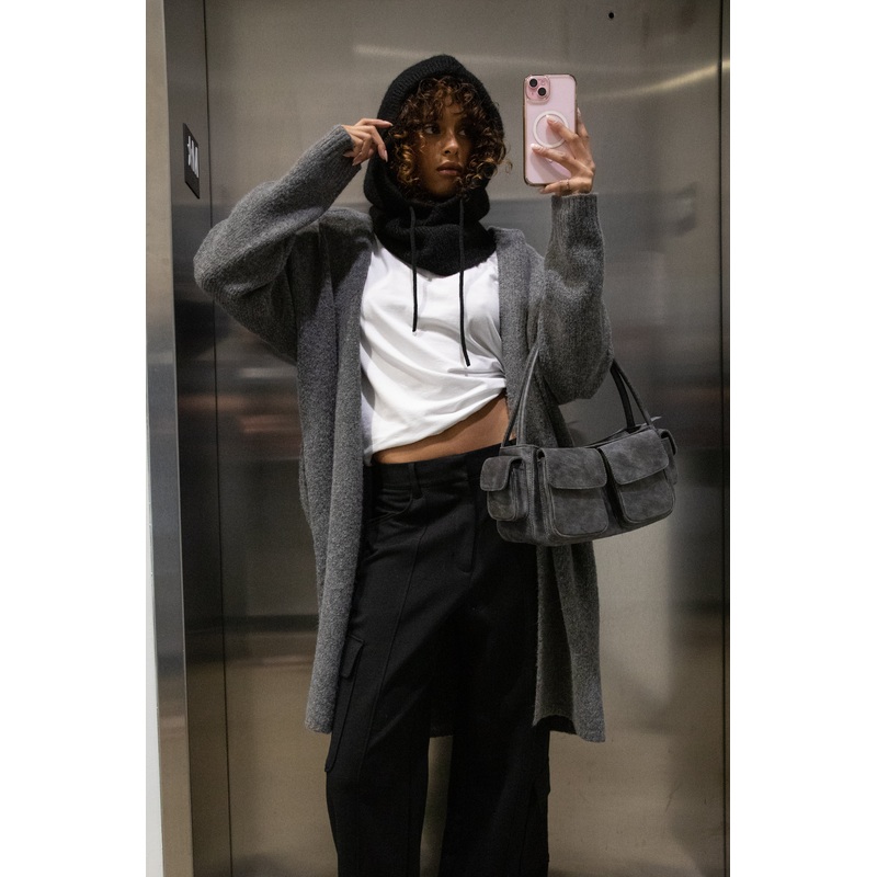 CHUNKY BALACLAVA Black One Size