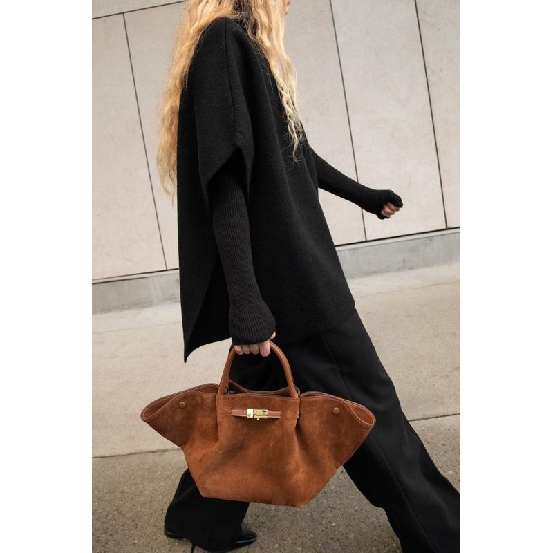 TURTLENECK CAPE Black One Size