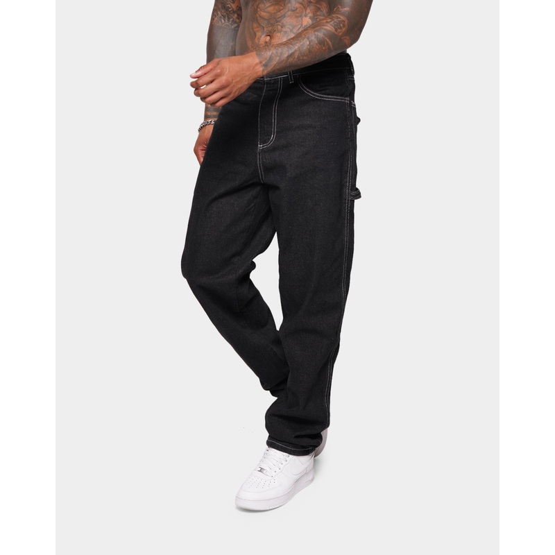 XXIII Newry Baggy Carpenter Jeans Black 30