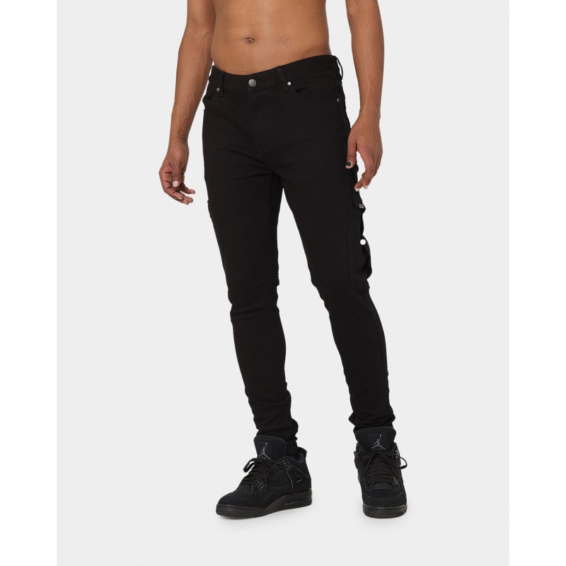 Carr Evolution Cargo Jeans Black 28
