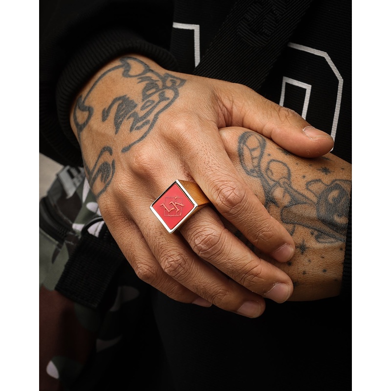 Last Kings The Throne Ring Red/Gold 8