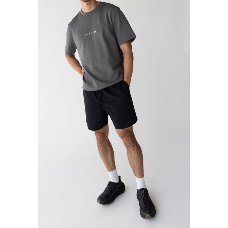 CLASSIC DRAWSTRING SHORT Black Extra Small