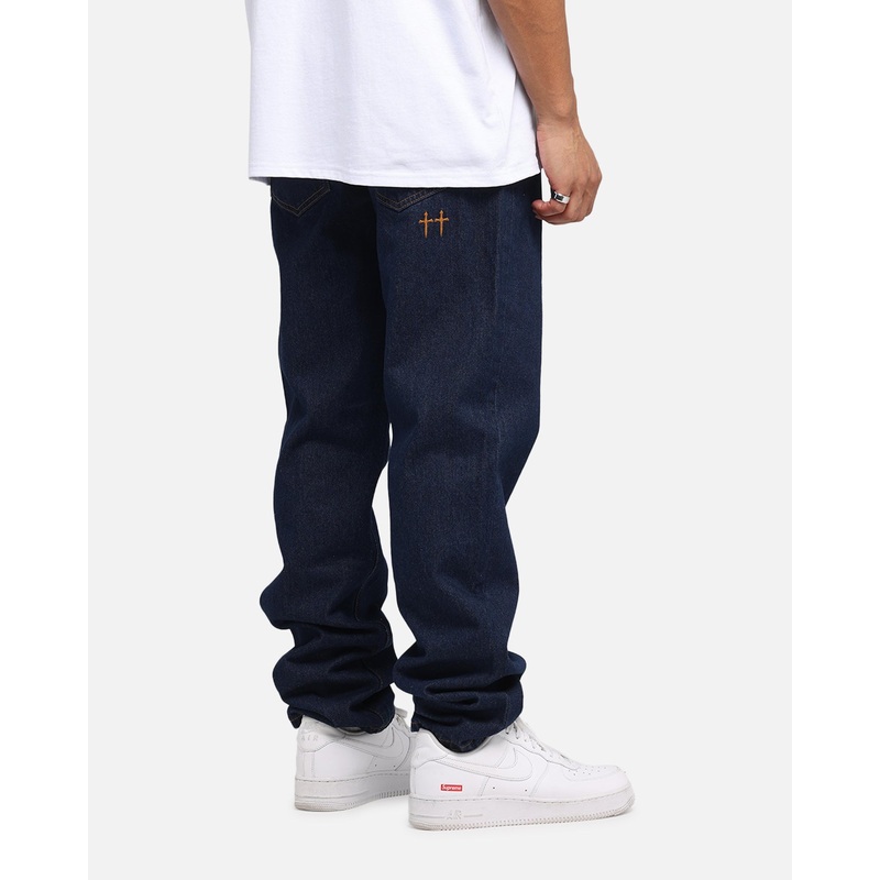 Saint Morta Psykhe Jeans Indigo/Tan 28