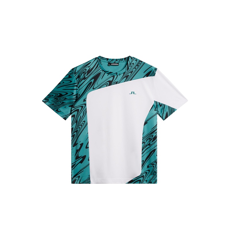 Niccolo T-shirt / Liquify Teal Black L Liquify Teal Black L L