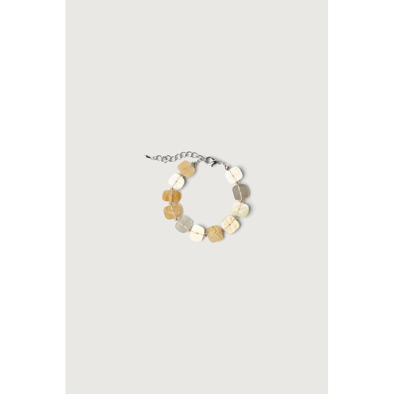 PEARLSTONE BRACELET Light Yellow One Size
