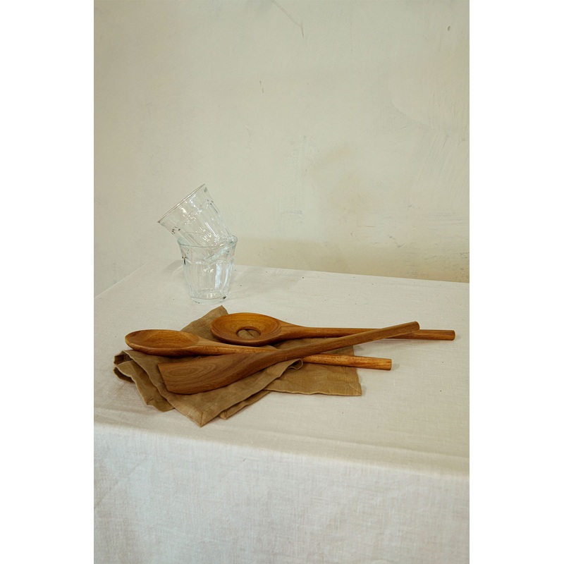ACACIA UTENSILS, SET OF 3 Acacia One Size