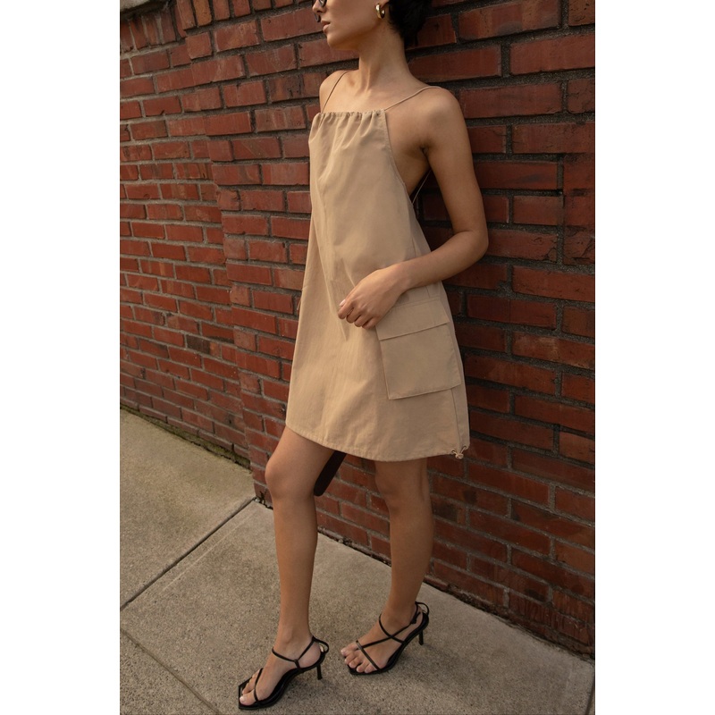 CARGO MINI DRESS Incense Extra Small