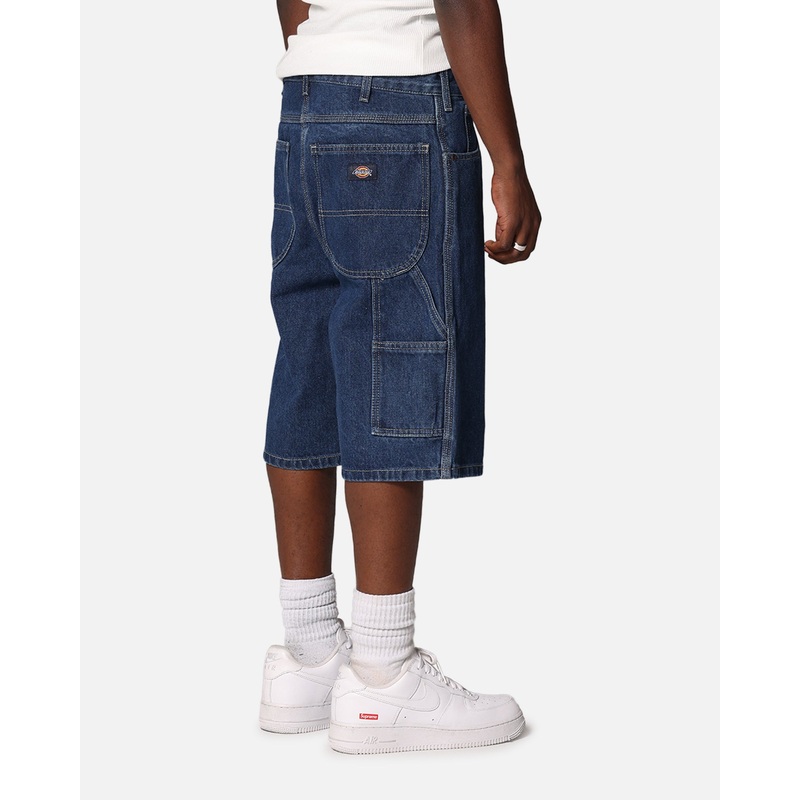 Dickies Relaxed Fit Carpenter Shorts Stone Washed Indigo 28