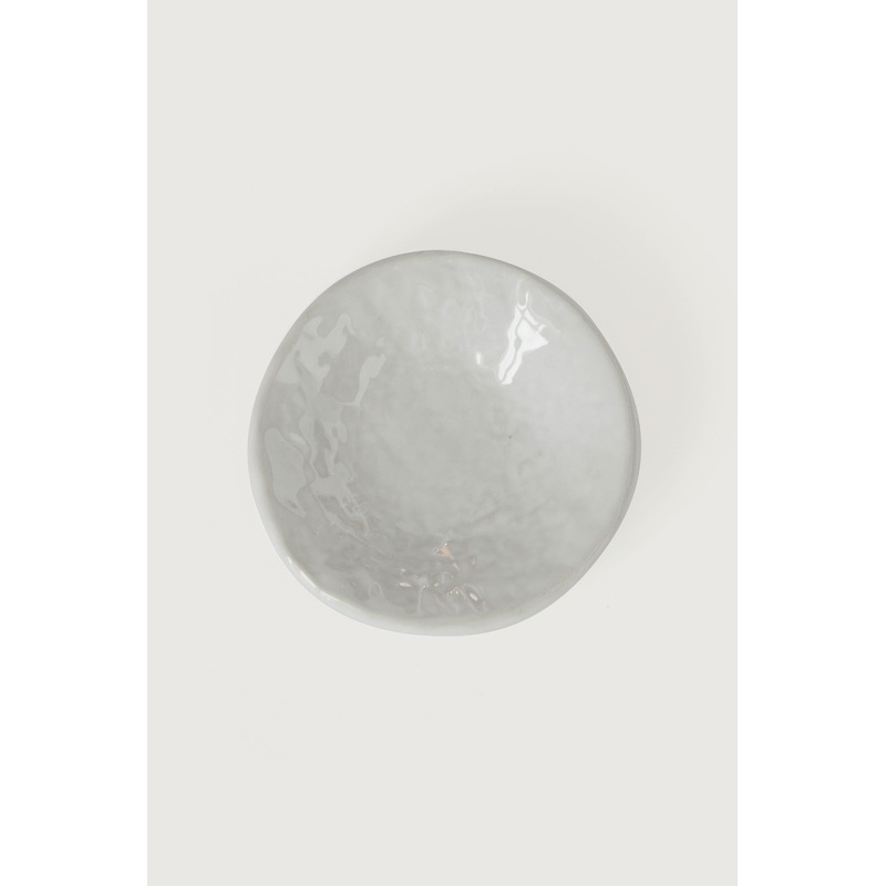 SMALL STONEWARE PLATE Gray One Size