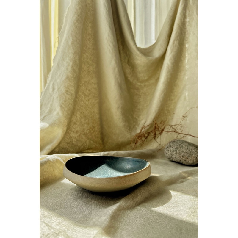 SPIRIT WARES SIDE BOWL Teal One Size