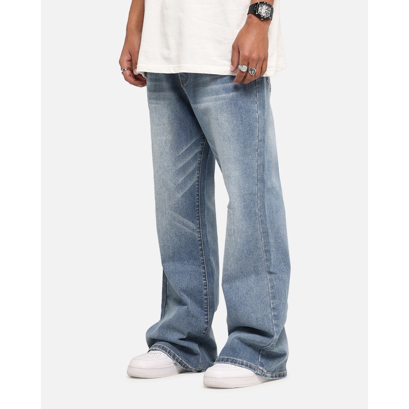 XXIII Game Play Flared Jeans Blue Denim 28