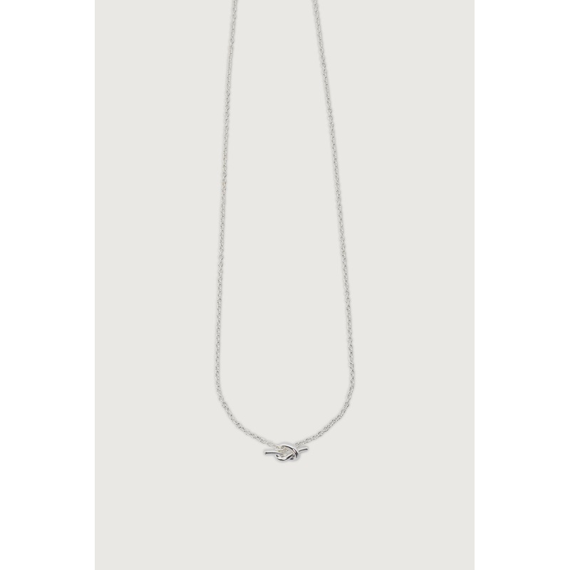 KNOT NECKLACE Gold One Size