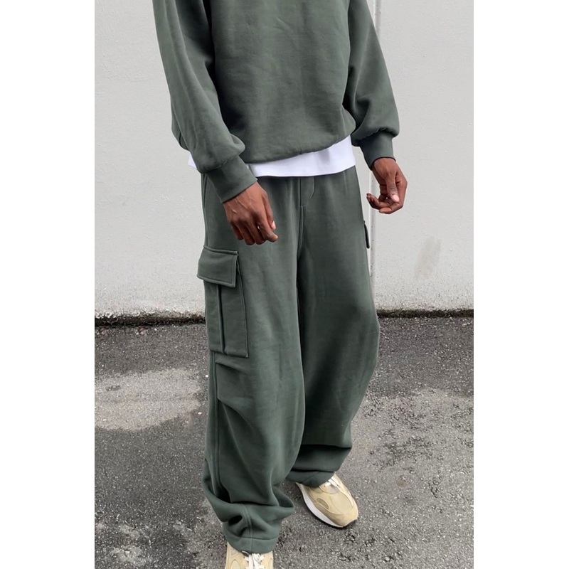 SWEATPANT JOGGER DEEP GREEN Double Extra Small