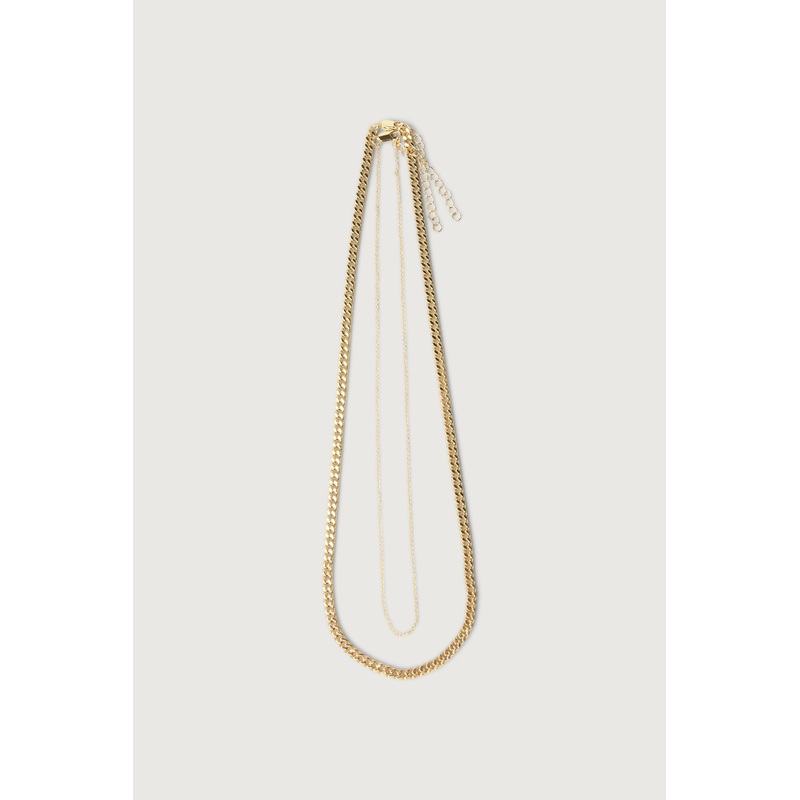CLASSIC NECKLACE SET Gold One Size