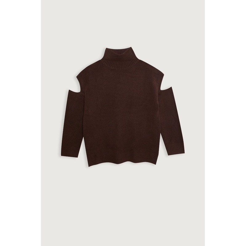 CUT OUT SWEATER Mole Extra Small
