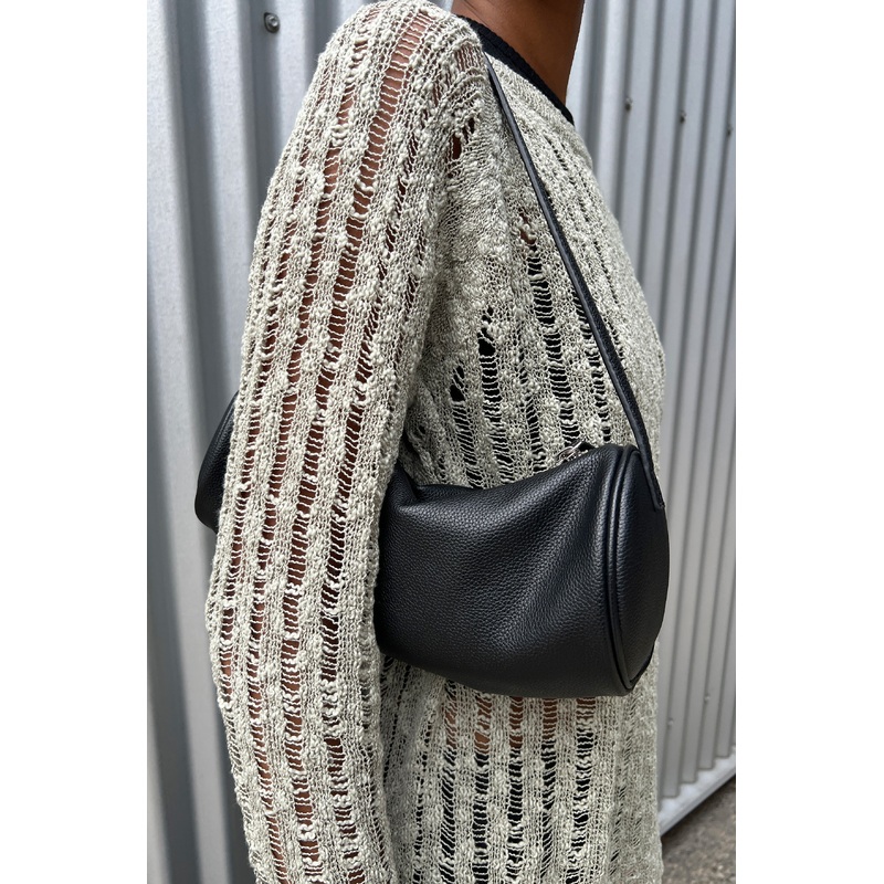 CYLINDRICAL BAG Black One Size